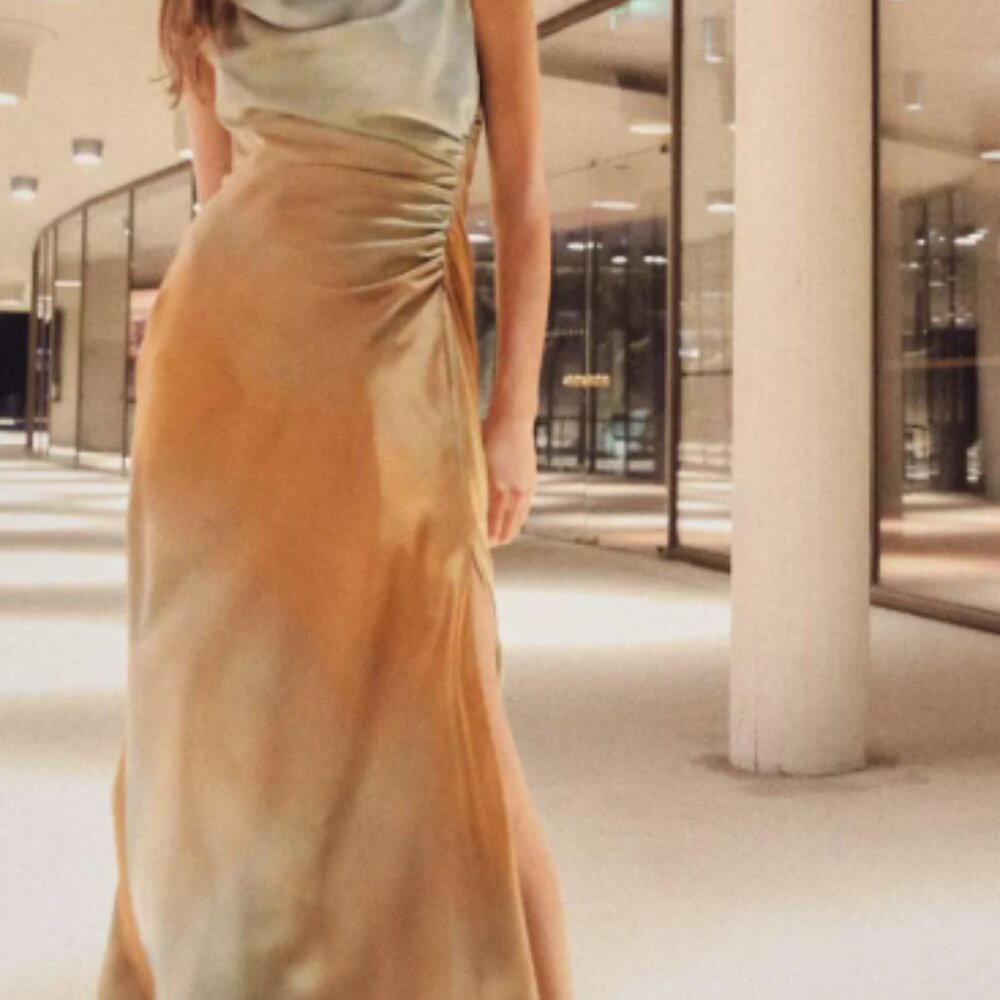 Zara-TIE-DYE-PRINT-MIDI-DRESS